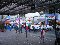 Promediando la marcha